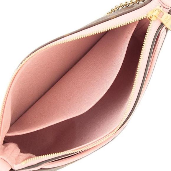 Louis Vuitton Pallas Clutch Monogram Shoulder Bag - Picture 6 of 11